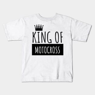 Motocross king of Kids T-Shirt